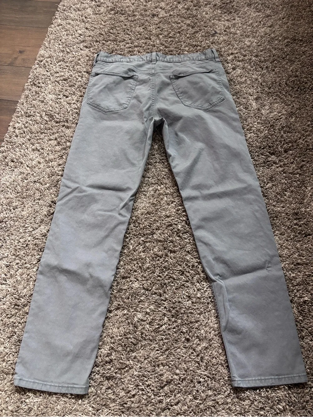 Banana Republic Men's Slim Straight Jeans - Light Gray
